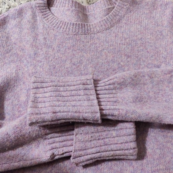 Retro Lilac Purple Soft Pastel Multicolour Sweater - Picture 4 of 5